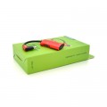 Перехідник Lightning 4-in-1 Audio Adapter Lightning + 3.5mm red iKAKU (KSC-377)