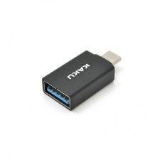 Переходник USB 3.0 AF to Micro 5P M OTG black iKAKU (KSC-533)