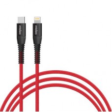 Дата кабель USB Type-C to Lightning 18W 1,2m CBRNYTL1 red Intaleo (1283126504129)