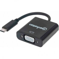 Переходник USB3.1 Type-C to VGA (F) Manhattan Intracom (151771)