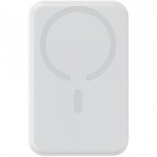 Батарея універсальна JOYROOM Magnetic Wireless 10000mAh 20W PD, QC, USB-C In/Out White (JR-W020 / 6941237119698)