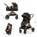 Коляска Kinderkraft 2 в 1 Esme Black (KSESME00BLK2000) (5902533929665)