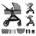 Коляска Kinderkraft 2 в 1 Esme Grey (KSESME00GRY2000) (5902533929658)