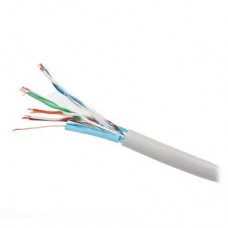 Кабель мережевий Kingda UTP 305м, cat 5e, CCA, 4 pairs, 24AWG, PVC, grey (KDUT8001-CCA)