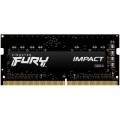 Модуль памяти для ноутбука SoDIMM DDR4 16GB 2666 MHz FURY Impact Kingston Fury (ex.HyperX) (KF426S16IB/16)