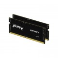 Модуль памяти для ноутбука SoDIMM DDR5 16GB (2x8GB) 4800 MHz FURY Impact Kingston Fury (ex.HyperX) (KF548S38IBK2-16)