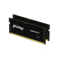 Модуль пам'яті для ноутбука SoDIMM DDR5 16GB (2x8GB) 4800 MHz FURY Impact Kingston Fury (ex.HyperX) (KF548S38IBK2-16)