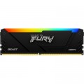 Модуль пам'яті для комп'ютера DDR4 16GB 3733 MHz Beast RGB Kingston Fury (ex.HyperX) (KF437C19BB12A/16)