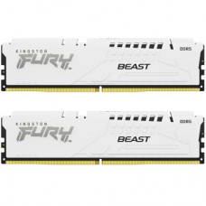 Модуль пам'яті для комп'ютера DDR5 64GB (2x32GB) 5600 MHz Beast White EXPO Kingston Fury (ex.HyperX) (KF556C36BWEK2-64)