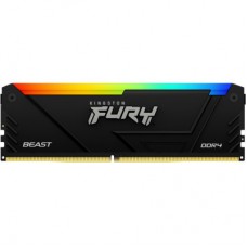 Модуль пам'яті для комп'ютера DDR4 8GB 3200 MHz Beast RGB Kingston Fury (ex.HyperX) (KF432C16BB2A/8)