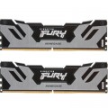 Модуль памяти для компьютера DDR5 32GB (2x16GB) 7200 MHz Renegade Black/Silver Kingston Fury (ex.HyperX) (KF572C38RSK2-32)