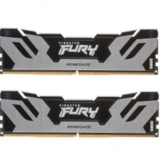 Модуль памяти для компьютера DDR5 32GB (2x16GB) 7200 MHz Renegade Black/Silver Kingston Fury (ex.HyperX) (KF572C38RSK2-32)