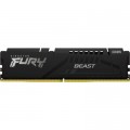 Модуль пам'яті для комп'ютера DDR5 32GB (2x16GB) 6000 MHz Beast Black XMP Kingston Fury (ex.HyperX) (KF560C30BBK2-32)