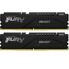Модуль памяти для компьютера DDR5 64GB (2x32GB) 6000 MHz Beast Black EXPO Kingston Fury (ex.HyperX) (KF560C30BBEK2-64)