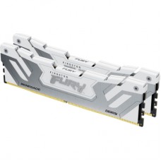 Модуль памяти для компьютера DDR5 48GB (2x24GB) 8400 MHz Renegade White XMP Kingston Fury (ex.HyperX) (KF584CU40RWK2-48)