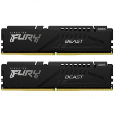 Модуль пам'яті для комп'ютера DDR5 64GB (2x32GB) 5600 MHz Beast EXPO Black Kingston Fury (ex.HyperX) (KF556C40BB2K2-64)