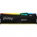 Модуль памяти для компьютера DDR5 64GB (2x32GB) 5600 MHz Beast RGB EXPO Black Kingston Fury (ex.HyperX) (KF556C40BBA-64)