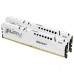 Модуль пам'яті для комп'ютера DDR5 32GB (2x16GB) 6000 MHz Beast White Kingston Fury (ex.HyperX) (KF560C36BWE2K2-32)