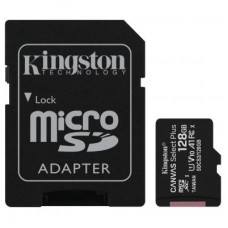 Карта памяти Kingston 128GB micSDXC class 10 A1 Canvas Select Plus (SDCS2/128GB)