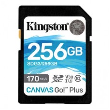 Карта пам'яті Kingston 256GB SDXC class 10 UHS-I U3 Canvas Go Plus (SDG3/256GB)