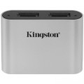 Считыватель флеш-карт Kingston Workflow Dual-Slot microSDHC/XC UHS-II (WFS-SDC)