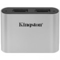 Зчитувач флеш-карт Kingston Workflow Dual-Slot microSDHC/XC UHS-II (WFS-SDC)