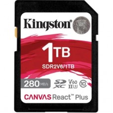 Карта пам'яті Kingston 1TB SDXC class 10 UHS-II U3 Canvas React Plus (SDR2V6/1TB)