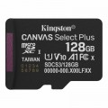 Карта памяти Kingston 128GB microSDXC class 10 UHS-I V10 A1 Canvas Select Plus (SDCS3/128GBSP)