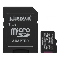 Карта пам'яті Kingston 256GB microSDXC class 10 UHS-I V10 A1 Canvas Select Plus (SDCS3/256GB)