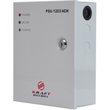 Блок живлення для систем відеоспостереження Kraft Energy PSU-1203/4CH