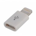 Переходник Lightning to Micro USB Lapara (LA-Lightning-MicroUSB-adaptor white)