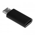 Переходник Lapara Micro USB Male to USB 3.1 Type-C Female black (LA-MaleMicroUSB-TypeC-Female black)