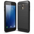 Чохол до мобільного телефона Laudtec для Samsung Galaxy J2 Core Carbon Fiber (Black) (LT-J2C)