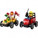 Конструктор LEGO City Пицца-авто против пожарной машины Набор гонок (60458)