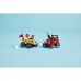 Конструктор LEGO City Пицца-авто против пожарной машины Набор гонок (60458)