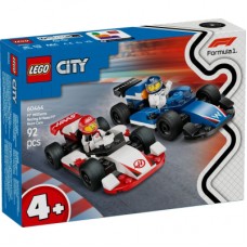 Конструктор LEGO City Автомобілі для перегонів F1 команд Williams Racing та Haas F1 (60464)
