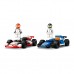 Конструктор LEGO City Автомобілі для перегонів F1 команд Williams Racing та Haas F1 (60464)