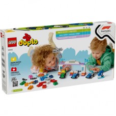 Конструктор LEGO DUPLO Town Автомобілі для перегонів і пілоти команд Формули-1 (10445)