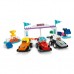 Конструктор LEGO DUPLO Town Автомобілі для перегонів і пілоти команд Формули-1 (10445)