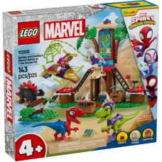 Конструктор LEGO Spidey Битва Павука та раптора Гоббі у штаб-будинку на дереві (11200)