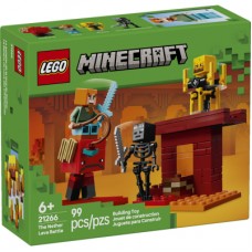 Конструктор LEGO Minecraft Битва з лавою у Незері (21266)