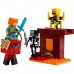 Конструктор LEGO Minecraft Битва з лавою у Незері (21266)
