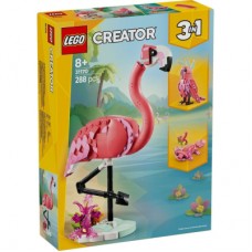 Конструктор LEGO Creator Дикі тварини: рожевий фламінго (31170)