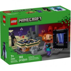 Конструктор LEGO Minecraft Подорож до Нижнього світу та Порталу до Краю (21584)