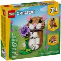 Конструктор LEGO Creator Чарівний хом'як з квіткою (31376)