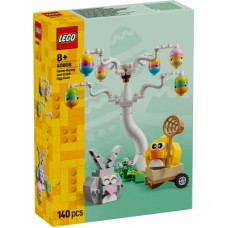 Конструктор LEGO Пасхальный кролик и охота на куриные яйца (40808)