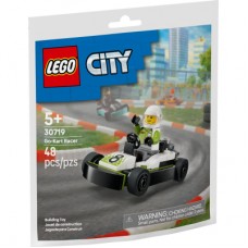 Конструктор LEGO City Гонщик на картингу (30719)
