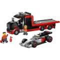 Конструктор LEGO City Вантажівка для демонстрації F1 із перегоновим автомобілем Audi F1 (60493)