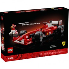 Конструктор LEGO Icons Ferrari F2004 and Michael Schumacher (11375)