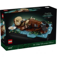 Конструктор LEGO Ideas Пливучі морські видри (21366)